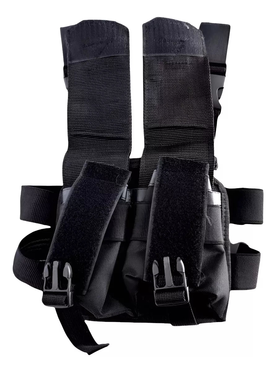 Piernera Porta Cargador Universal Con Base De Policarbonato