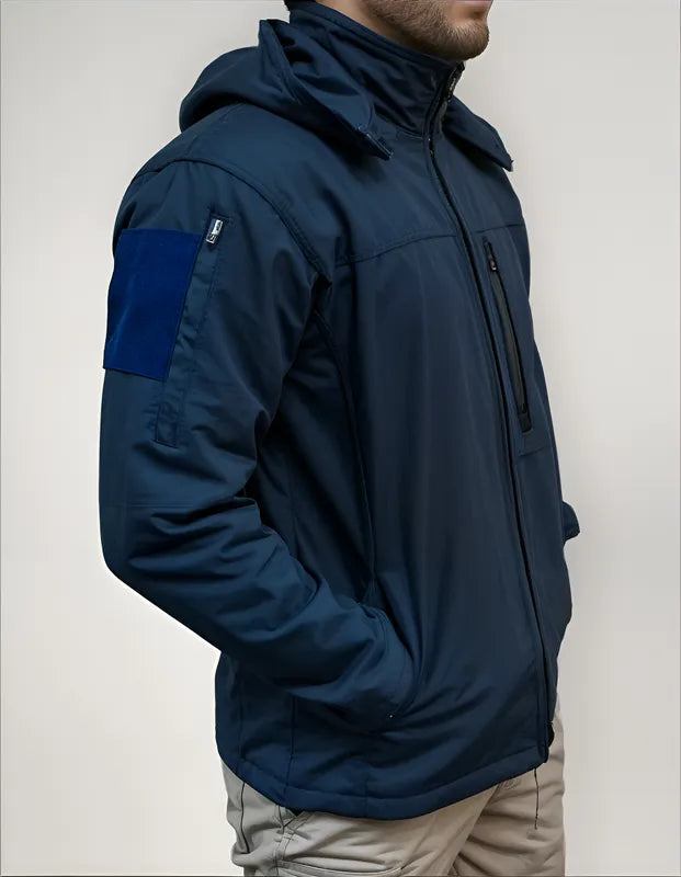 CHAMARRA TACTICA DE NEOPRENO AZUL
