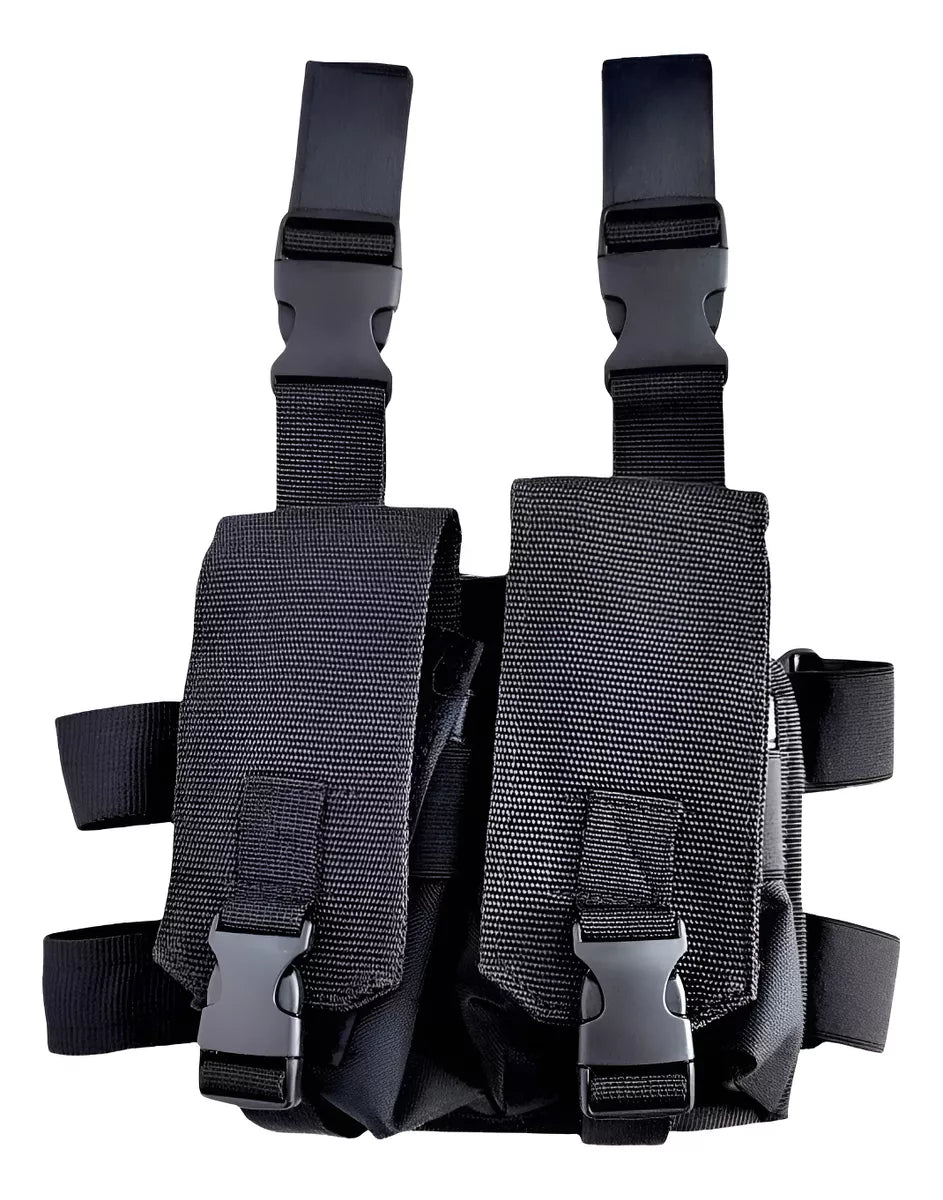 Piernera Porta Cargador Universal Con Base De Policarbonato