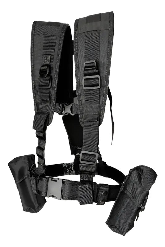 Tirantes Tácticos Militares con Fajilla y Porta Cargador