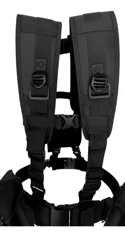 Tirantes Tácticos Militares con Fajilla y Porta Cargador